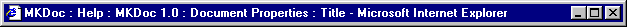 Image of the IE4 window title in Windows95.